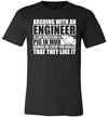 Arguing With An Engineer Pig In Mud Canvas