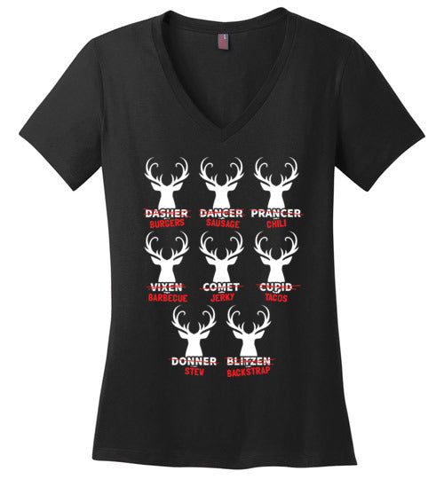 Reindeer Hunter V-Neck
