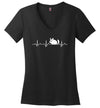 Chinchilla Heartbeat V-Neck