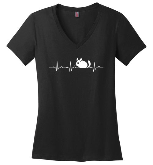 Chinchilla Heartbeat V-Neck