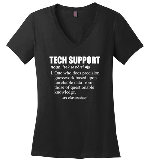 Tech Support V-Neck