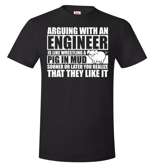 Arguing With An Engineer Pig In Mud