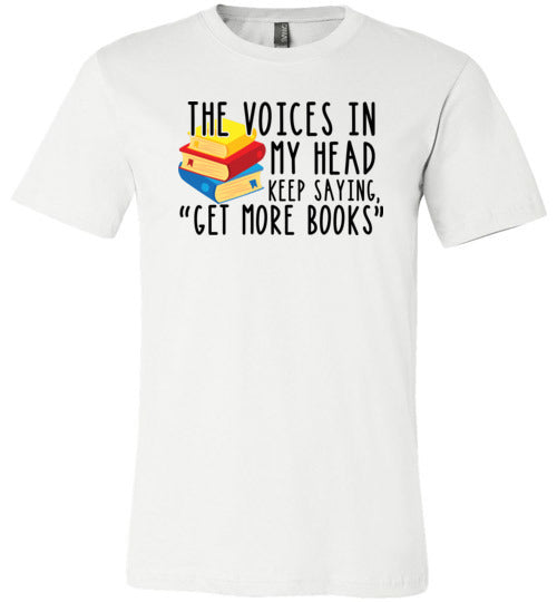 Book Voices Light Shirts Canvas