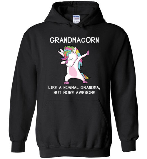 Grandmacorn Grandma Unicorn Hoodie