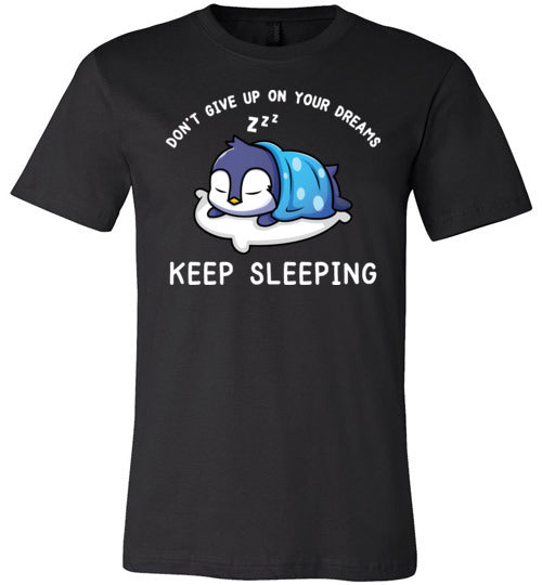 Penguin Keep Dreaming Canvas