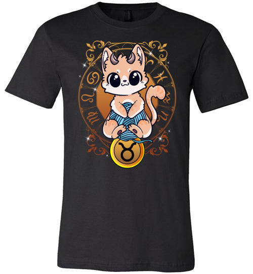 Cat Zodiac Taurus Canvas