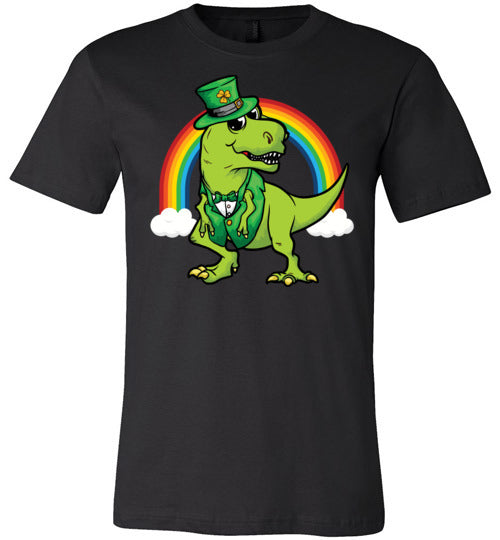 T-Rex Leprechaun St. Patricks Day Canvas