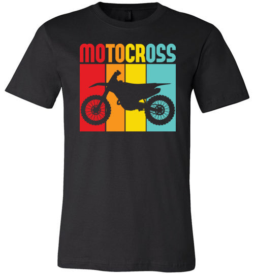 Motocross Retro Canvas