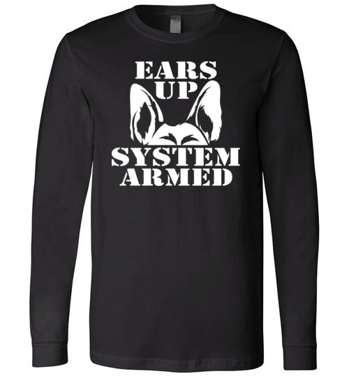 Ears Up System Armed German Shepherd Long Sleeve