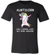 Aunticorn Unicorn Aunt Canvas