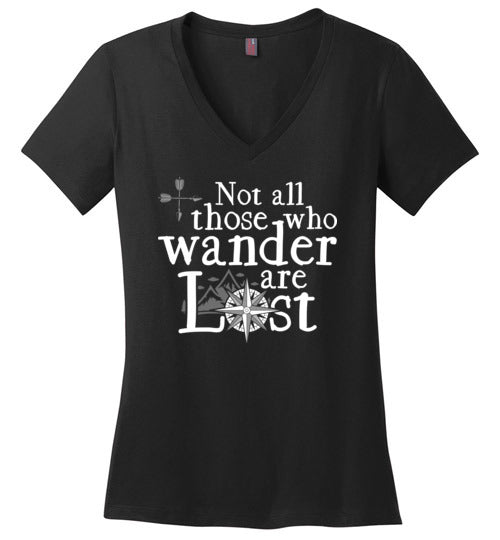 Not All Those Who Wander V-Neck