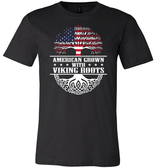 American Grown Viking Roots Canvas