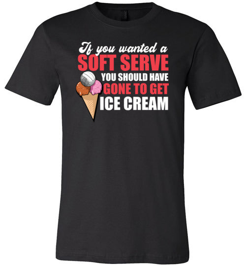Soft Serve Volleyball Canvas