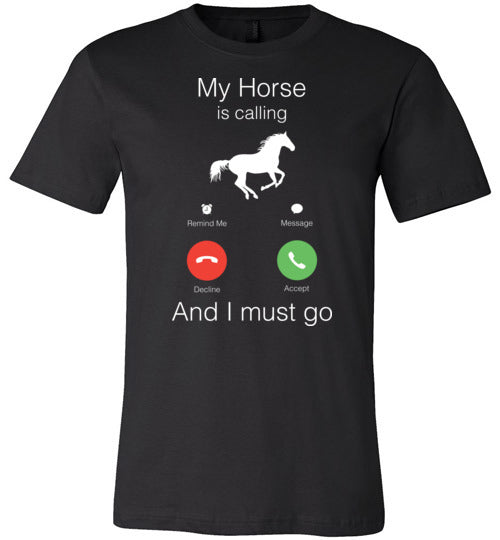 Horse Is Calling Canvas