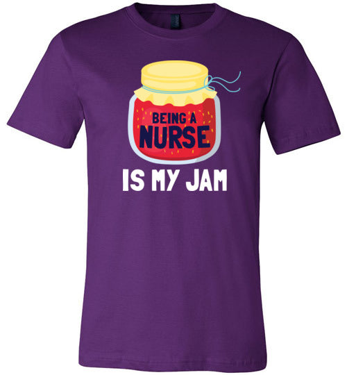 Being a Nurse Is My Jam Canvas