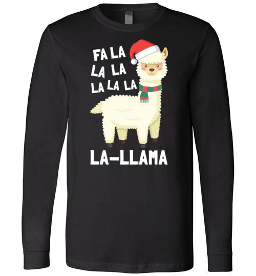 Christmas Fa La Llama Long Sleeve