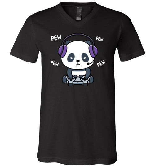 Gaming Panda V-Neck