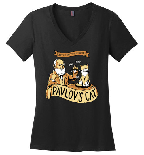Pavlov's Cat V-Neck