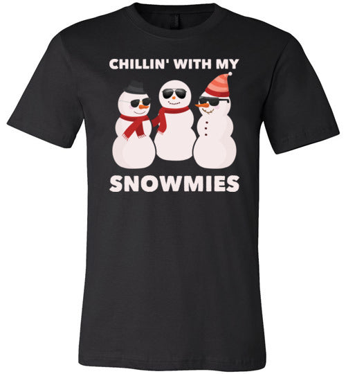 Chillin With My Snowmies Canvas