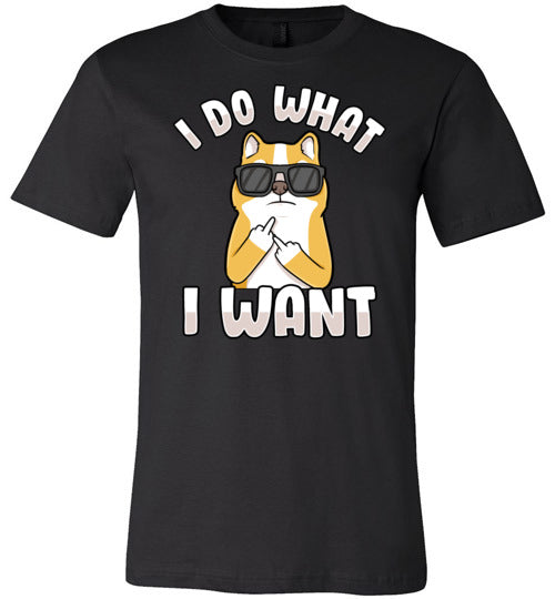 Shiba Inu Do What I Want Canvas