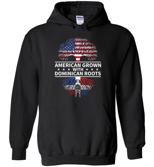 American Grown With Dominican Roots Hoodie