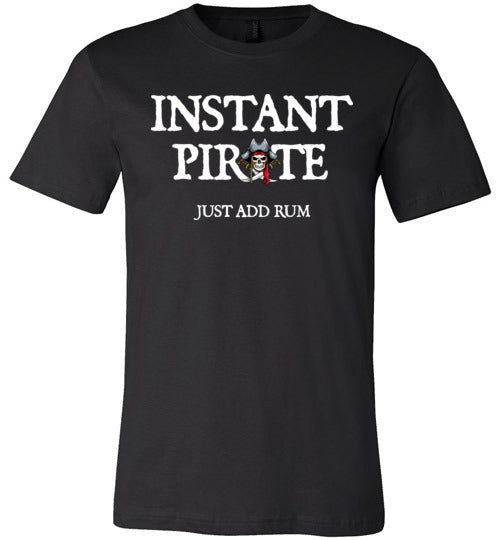 Instant Pirate Just Add Rum Canvas