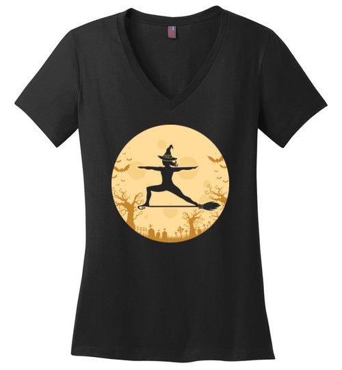 Colorful Witch Yoga V-Neck