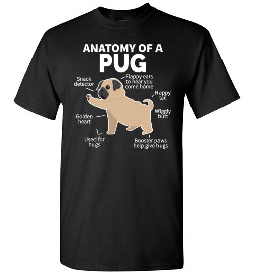 Pug Anatomy Gildan Youth