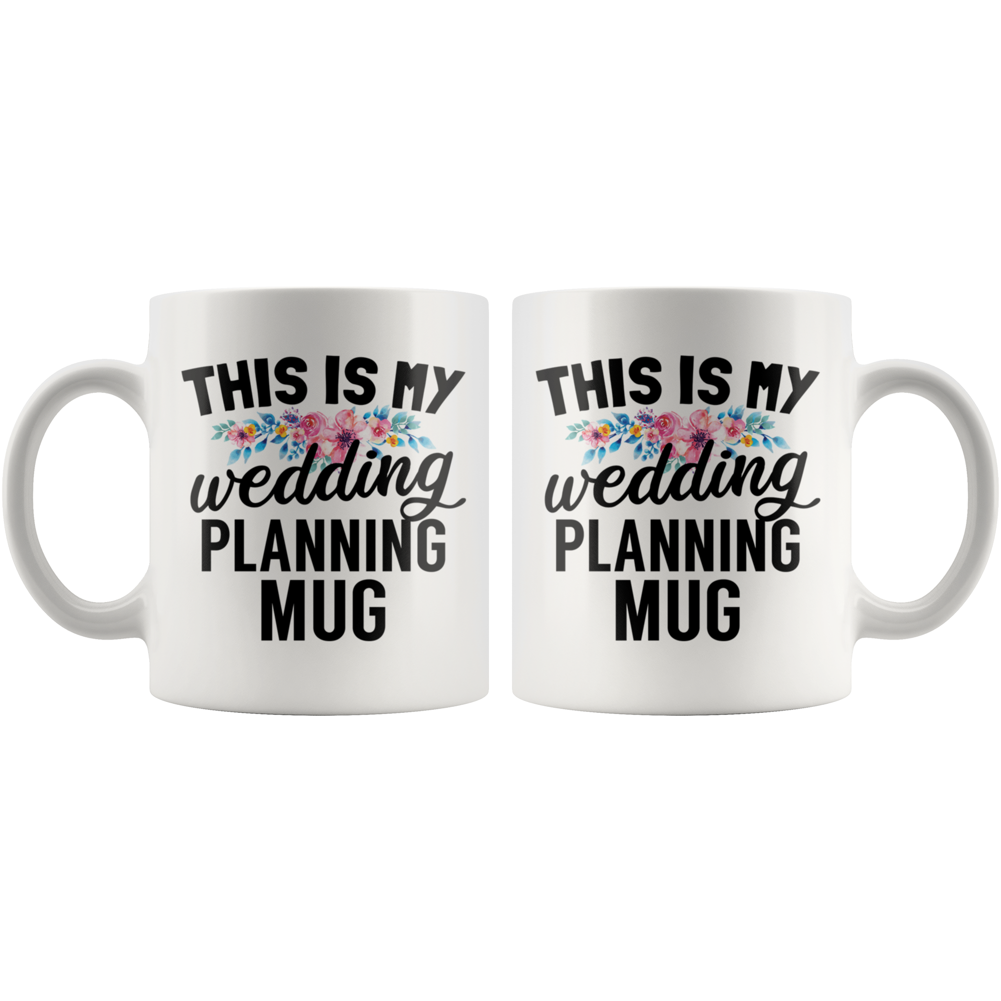 White 11oz Mug - Wedding Planning Mug