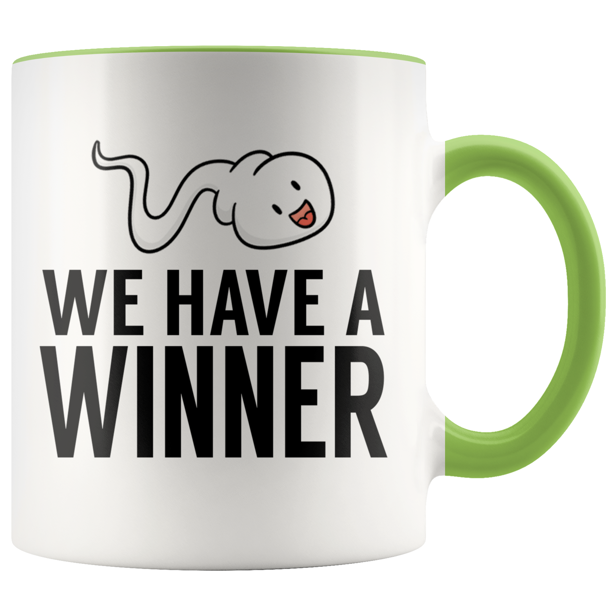 Accent Mug - We Have a Winner Pregnancy