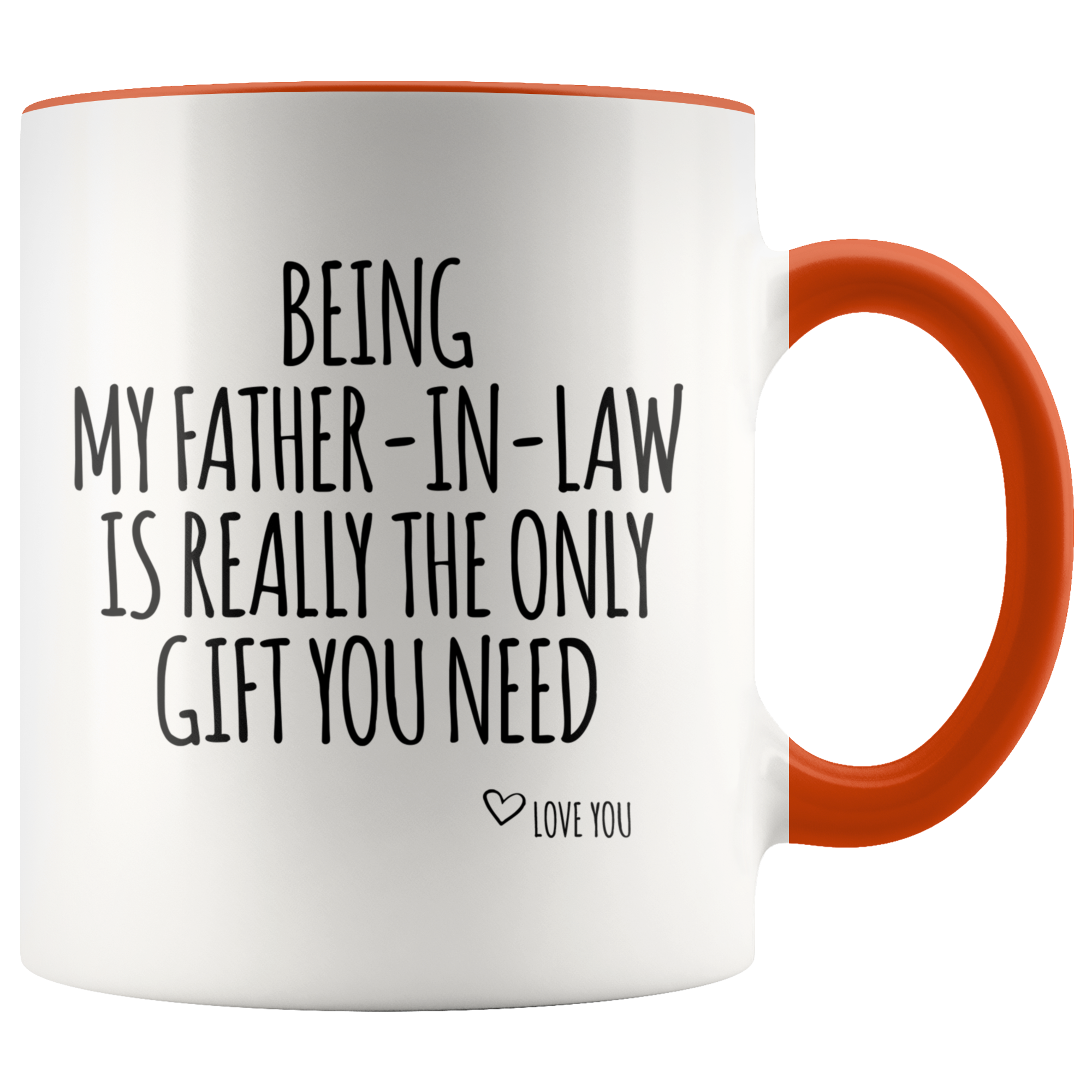 Accent Mug - Being My Father In Law