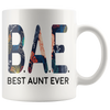 White 11oz Mug - BAE Best Aunt Ever