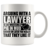 White Mugs - Lawyer Pig In Mud