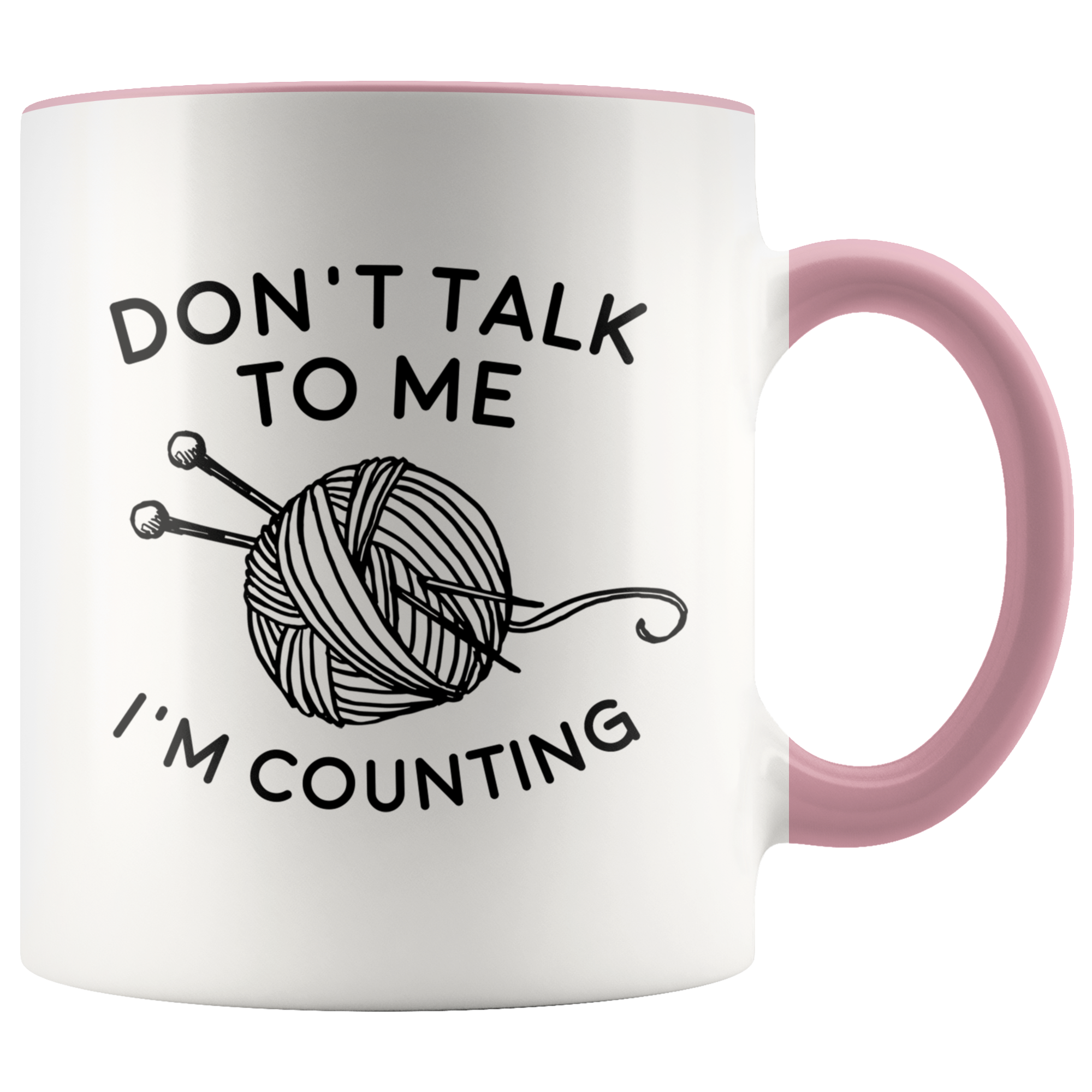 Accent Mug - Don't Talk I'm Counting