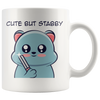 Accent Mug - Cute But Stabby