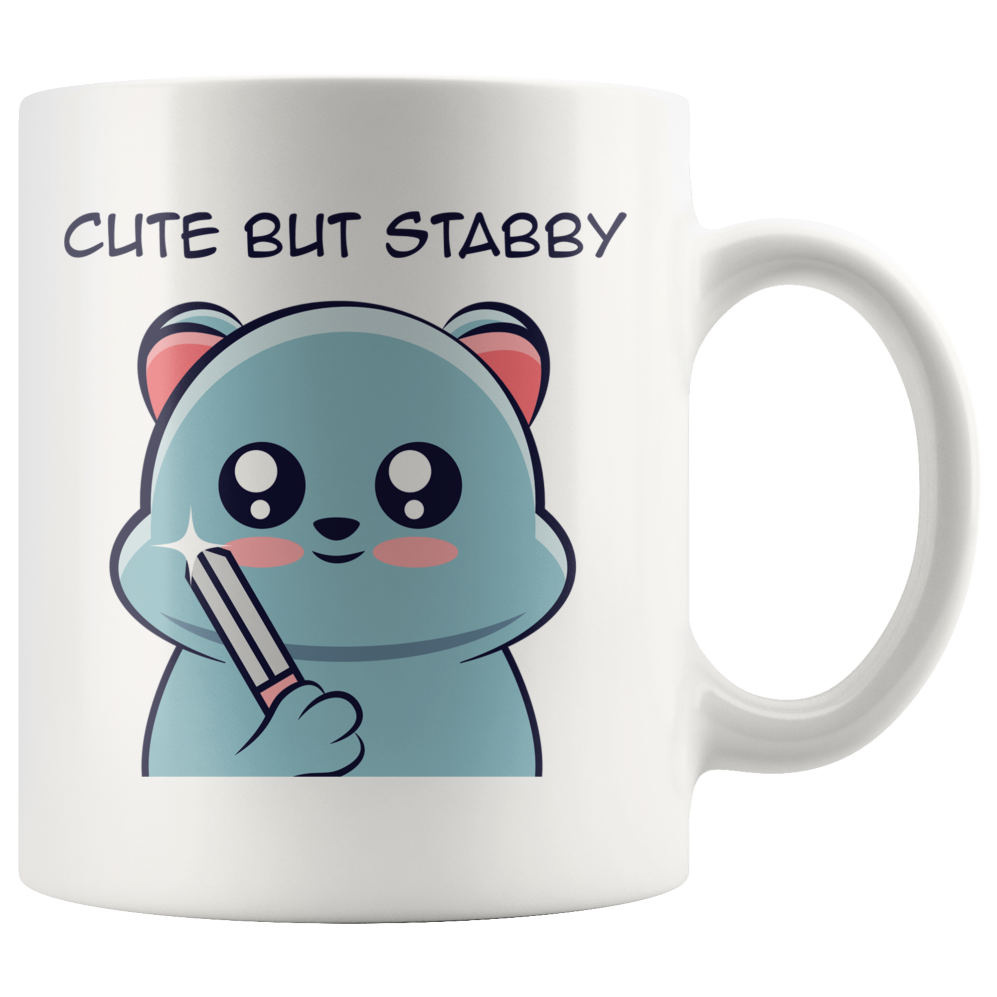 Accent Mug - Cute But Stabby