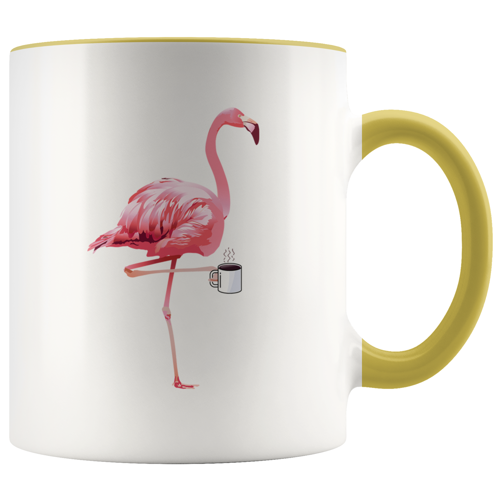Accent Mug - Flamingo Coffee
