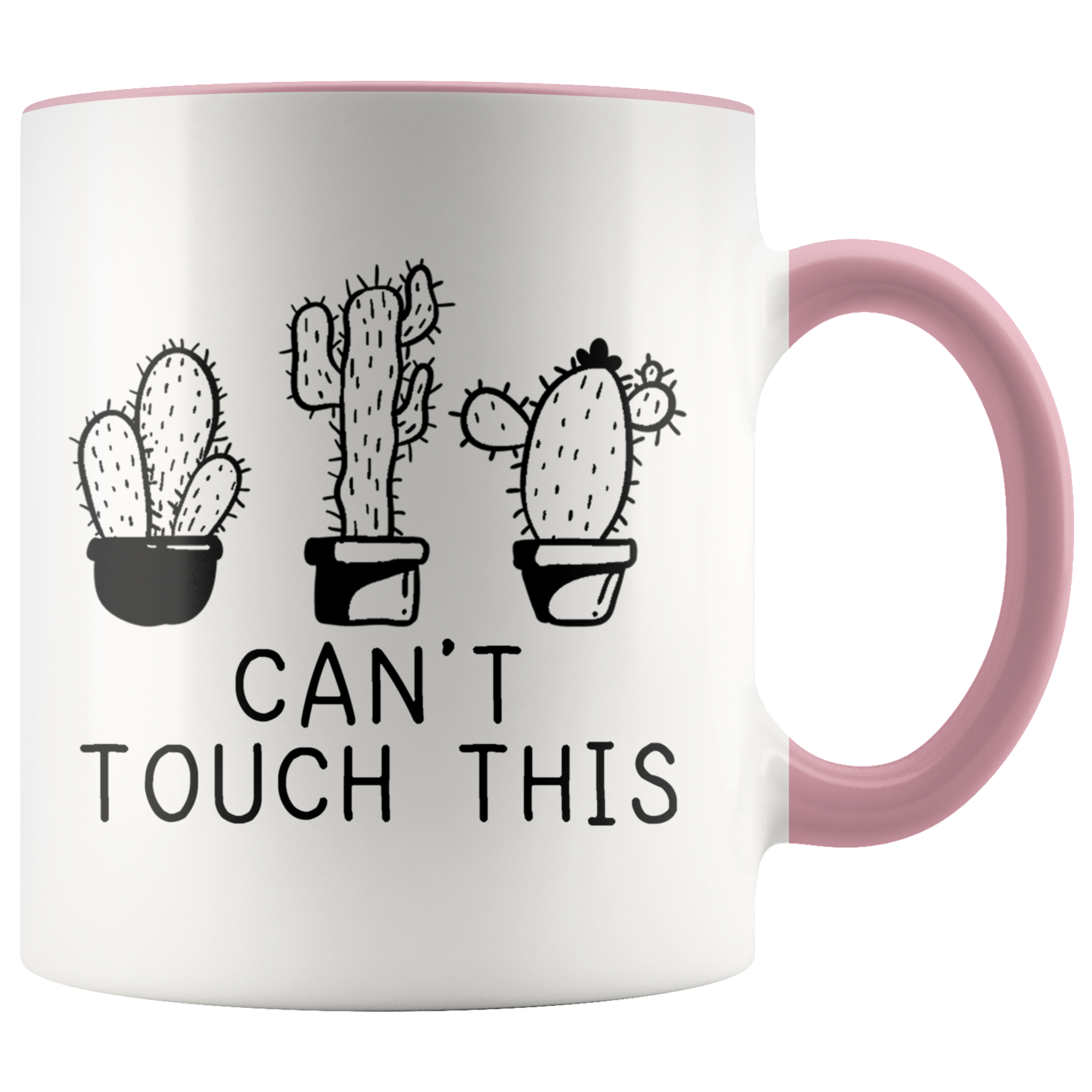Accent Mug - Cactus Can't Touch This