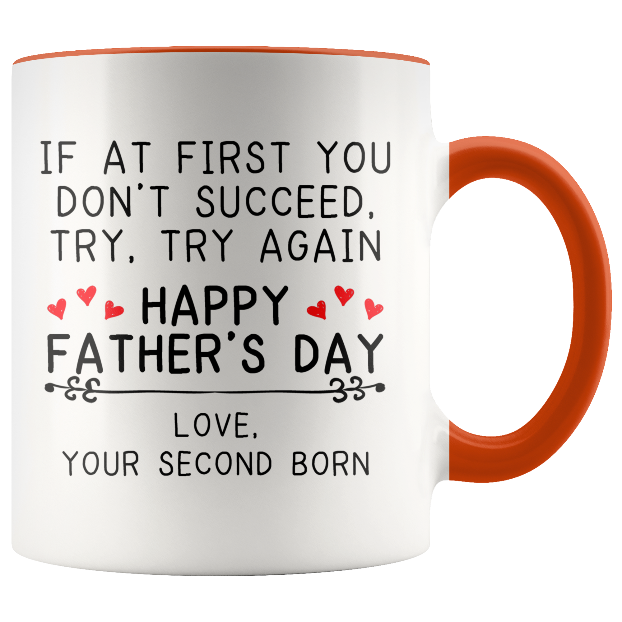 Accent Mug - Father's Day Second Born