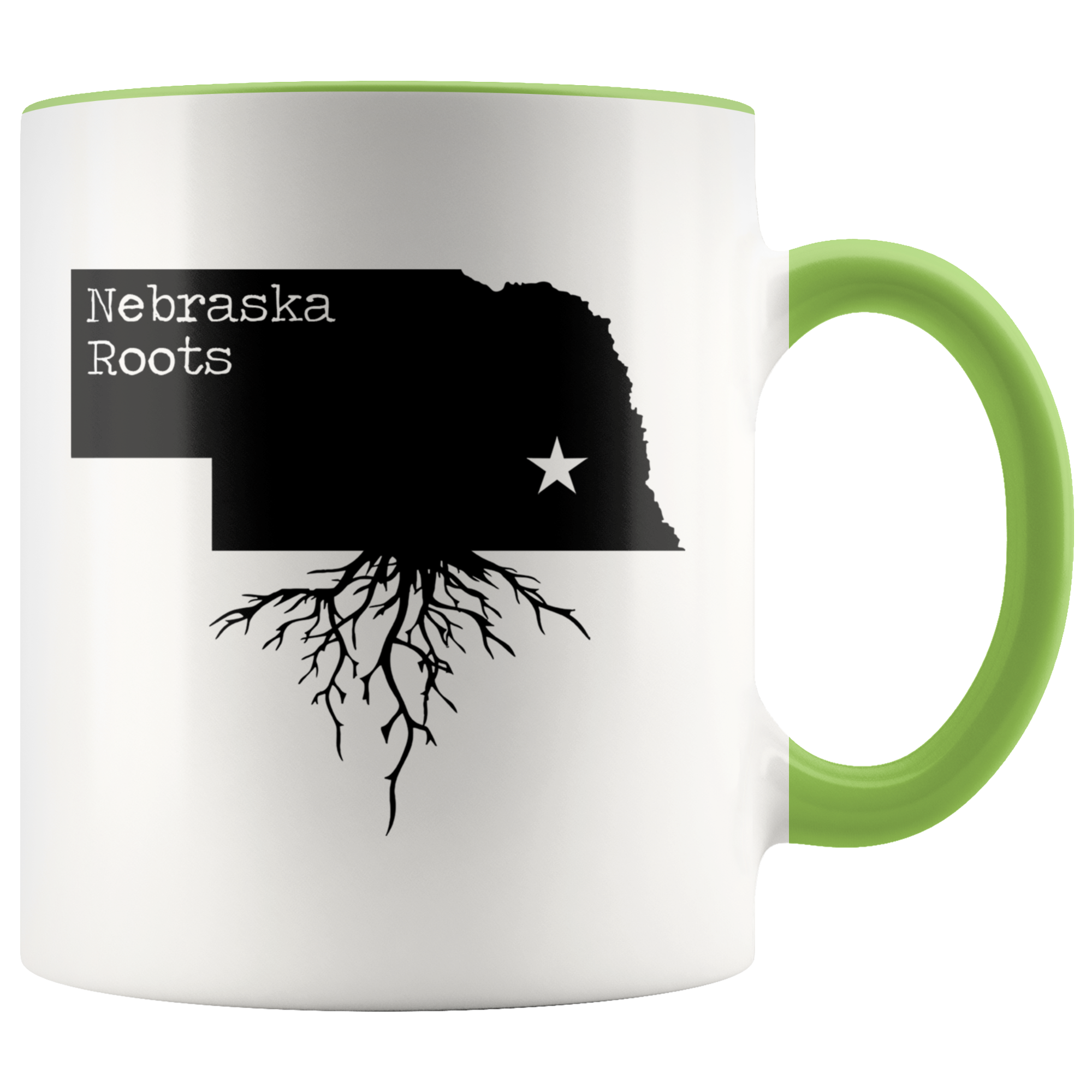 Accent Mug - Nebraska Mug
