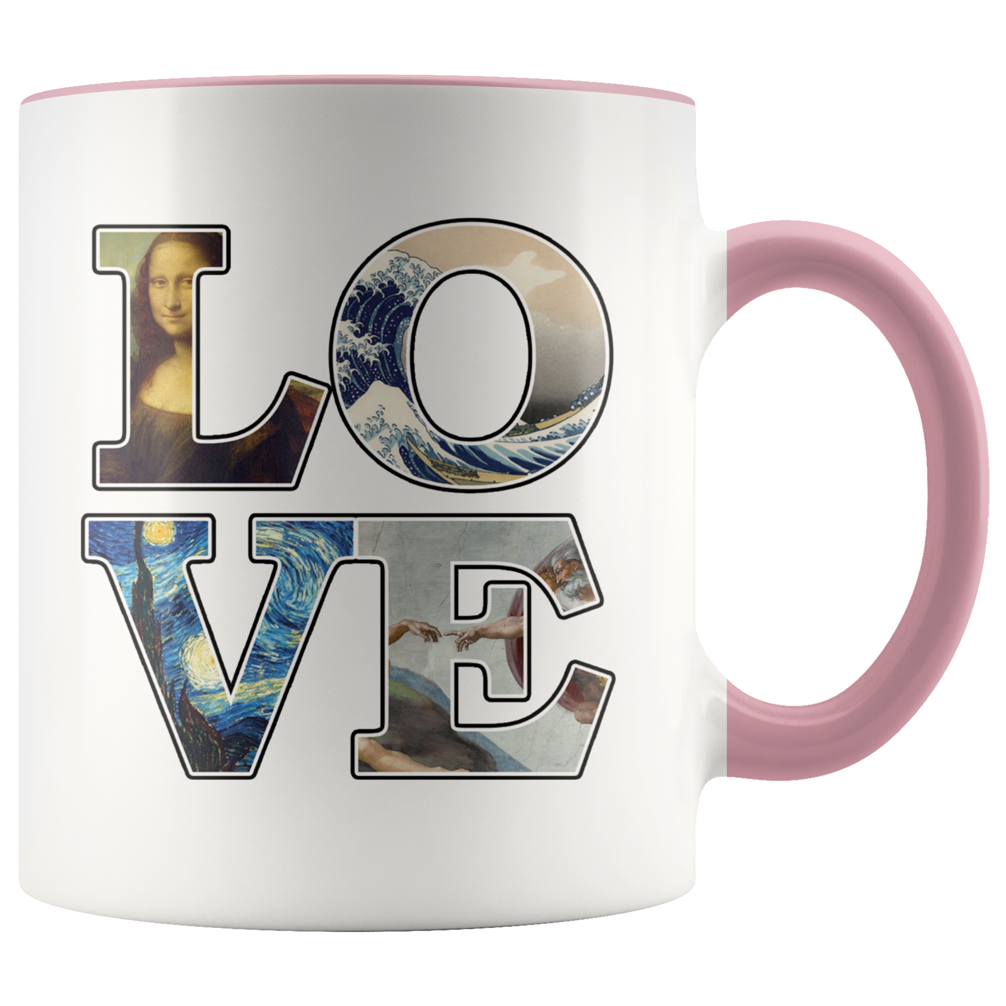 Accent Mug - Love Art Masterpieces