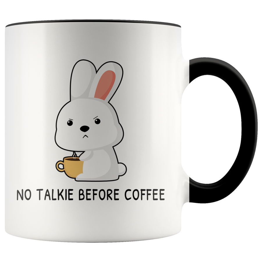 Accent Mug - No Talkie Before Coffee