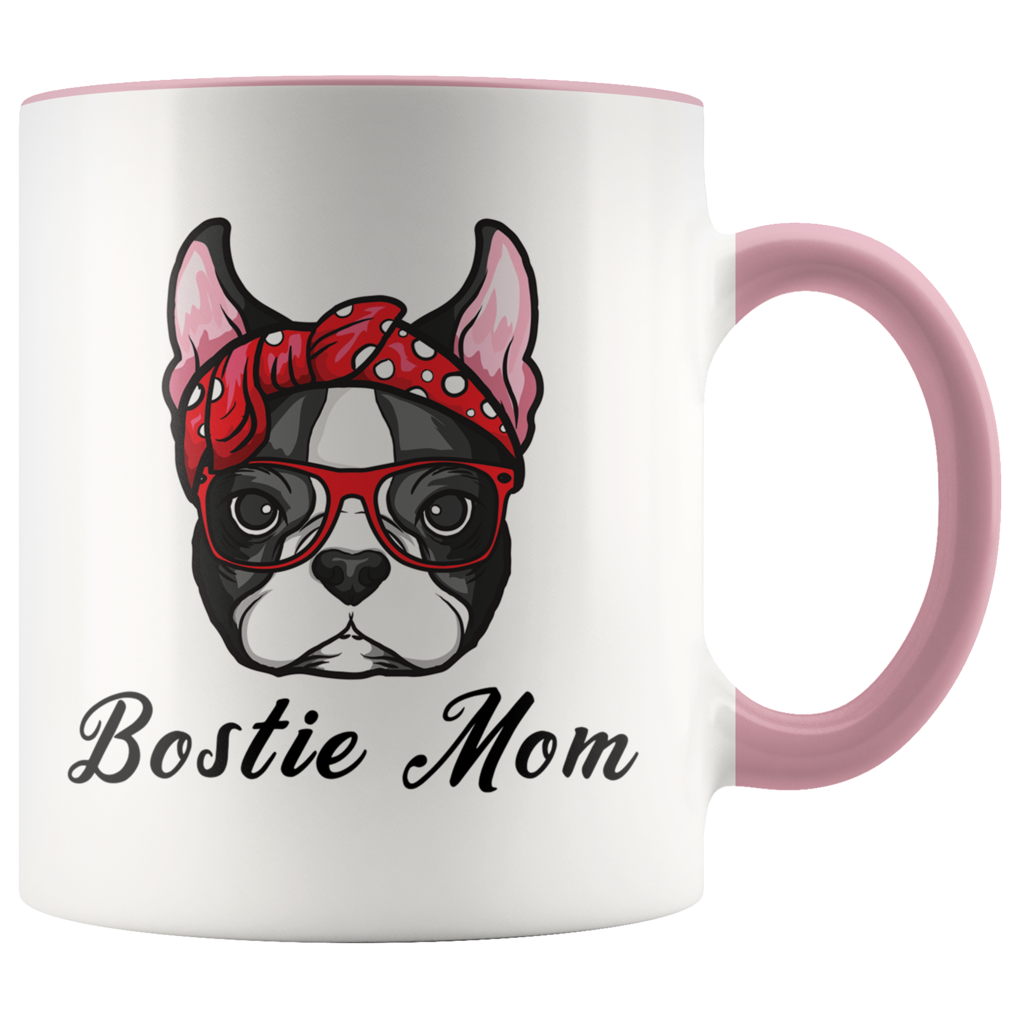 Accent Mug - Bostie Mom