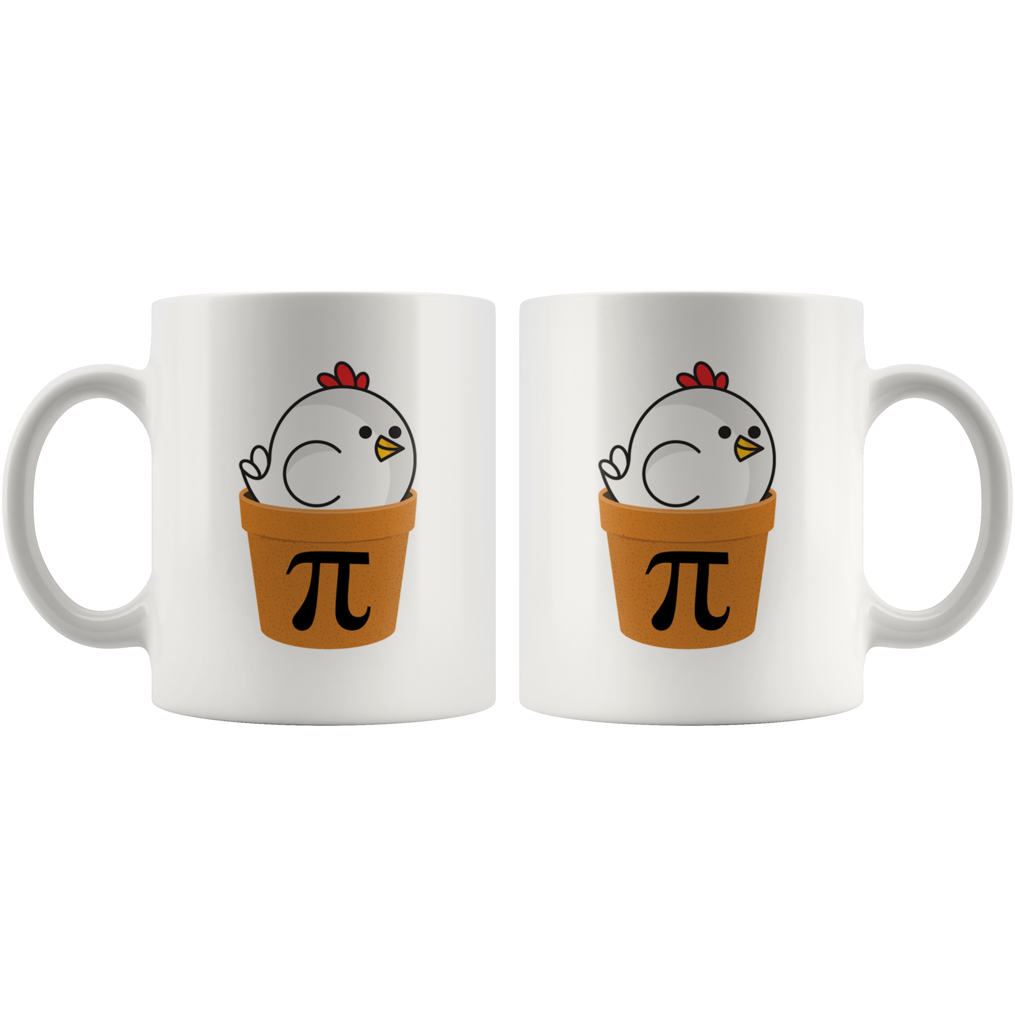 White 11oz Mug - Chicken Pot Pi