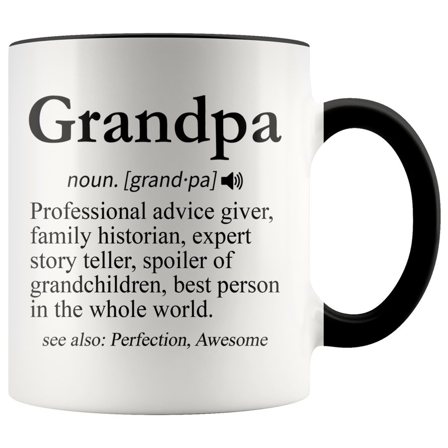Accent Mug - Grandpa Definition