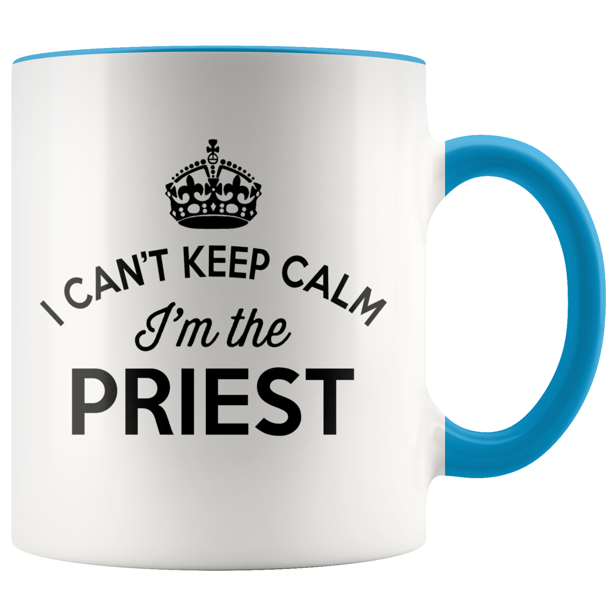 Accent Mug - Priest Keep Calm