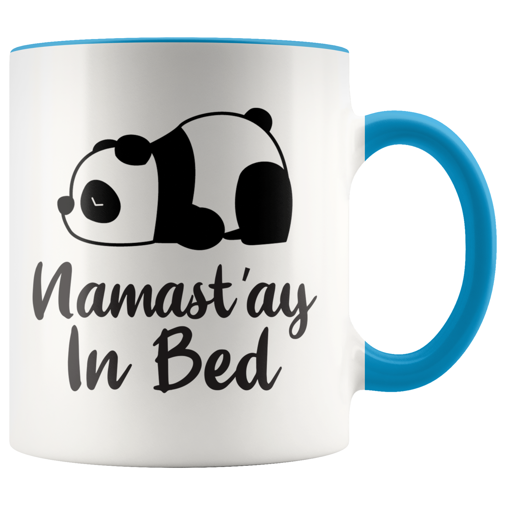 Accent Mug - Namastay In Bed Panda