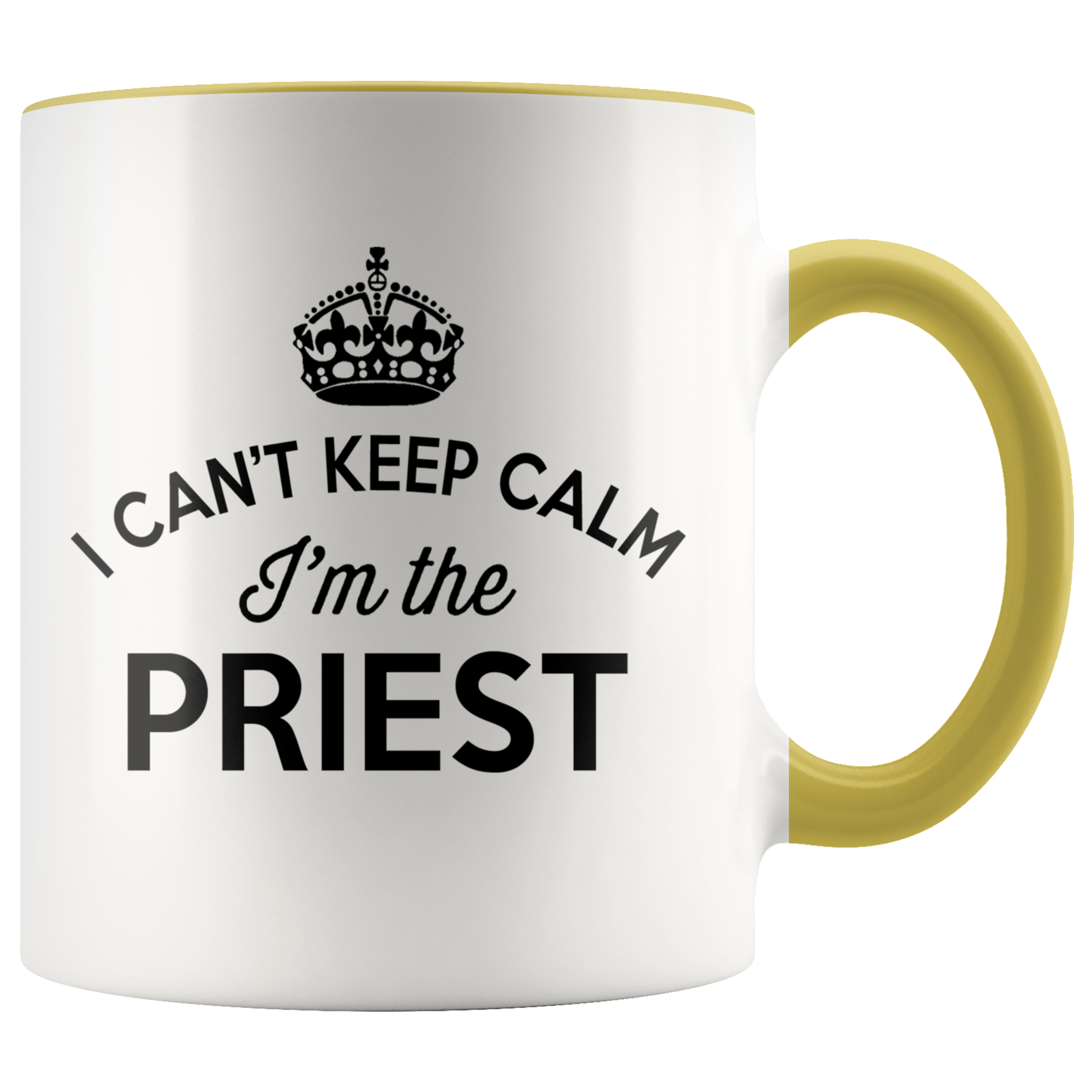 Accent Mug - Priest Keep Calm