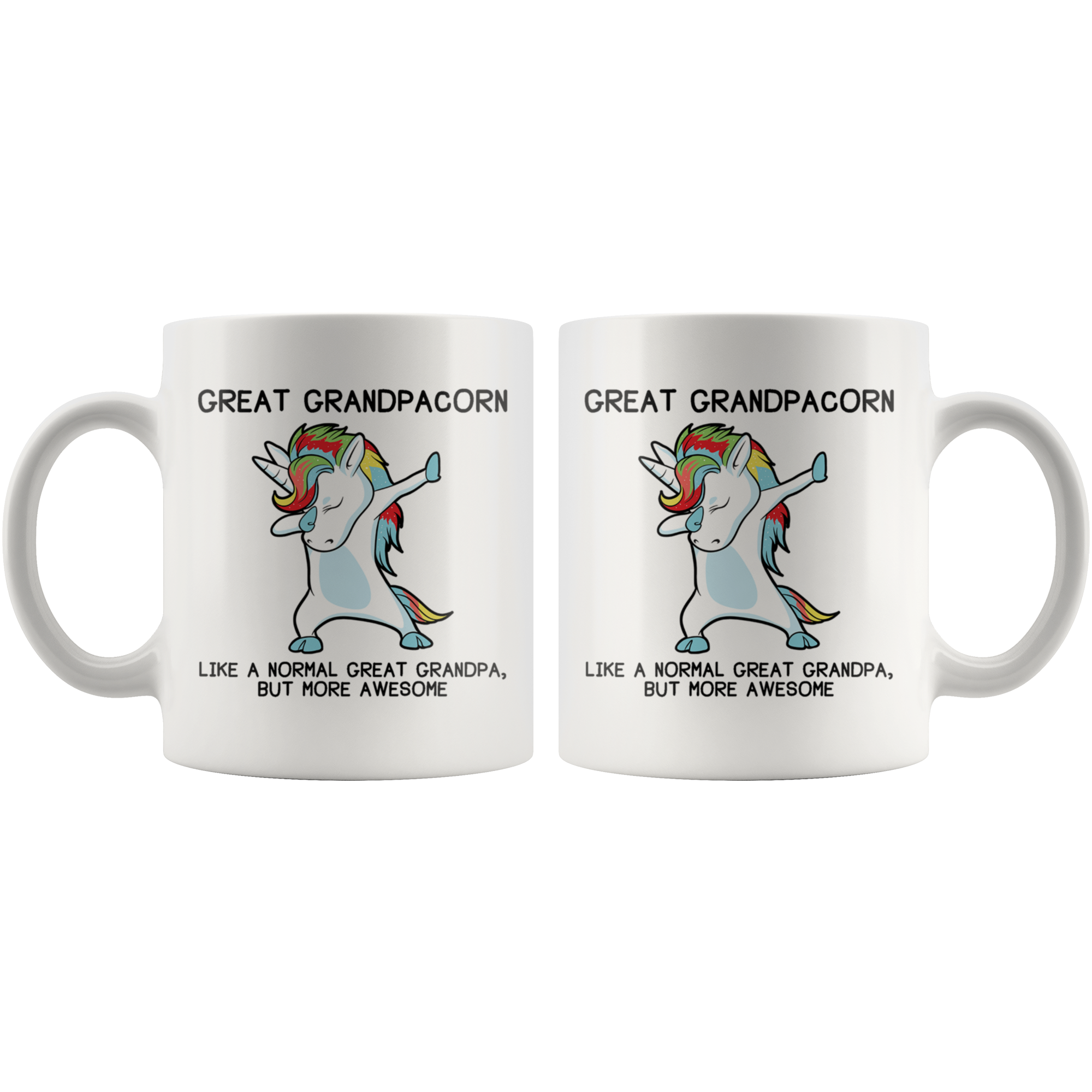 White Mugs - Great Grandpacorn