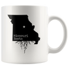 White Mugs - Missouri Roots